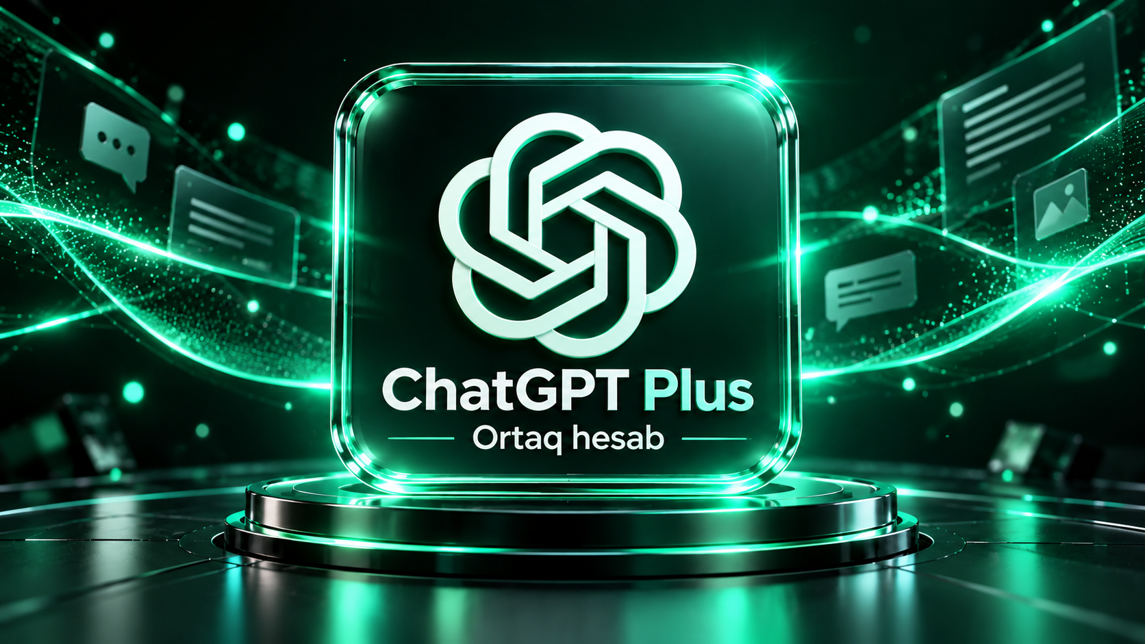 ChatGPT Plus (Ortaq hesab)
